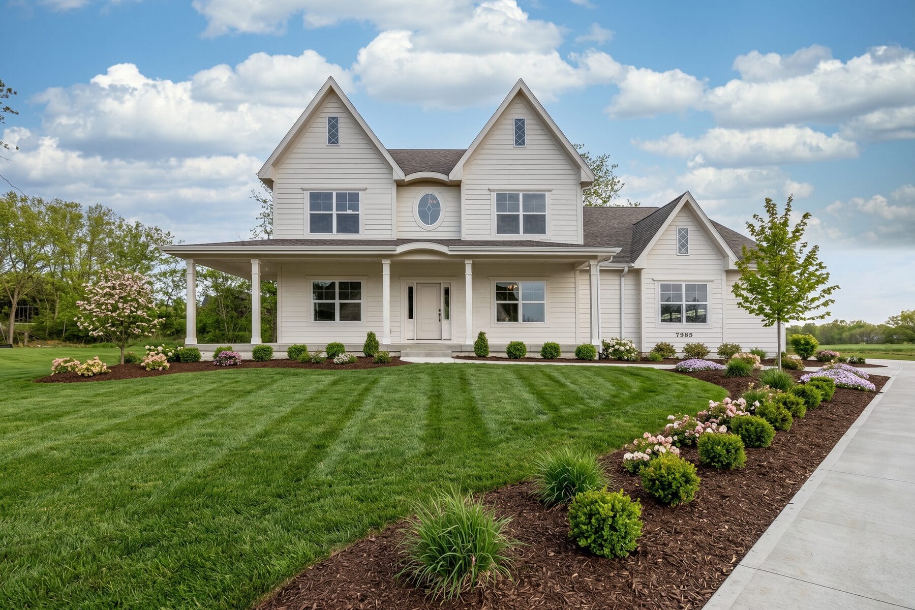 Fully custom home built by Kainos Construction — Ankeny Iowa